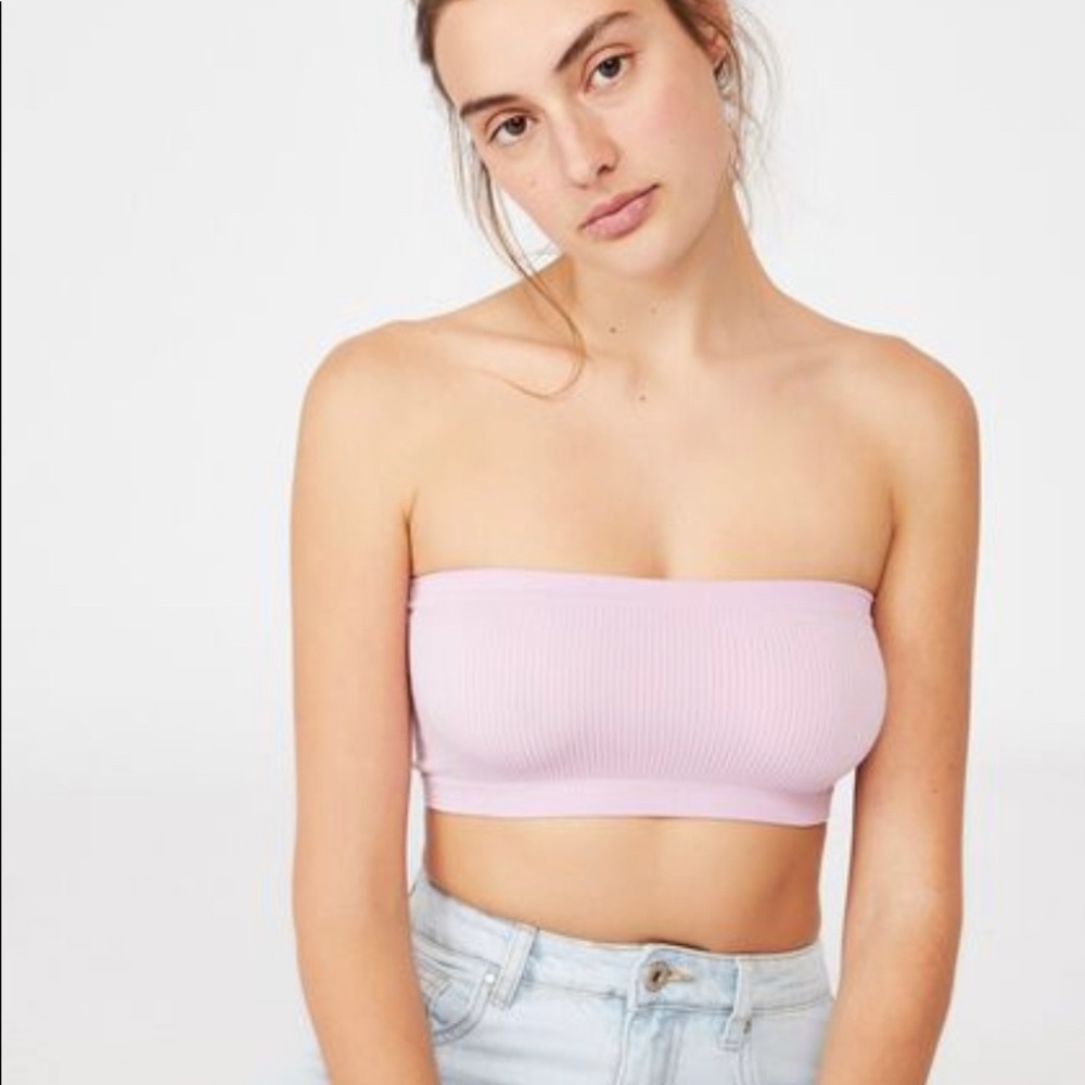 Cotton On Ribbed Tube Top